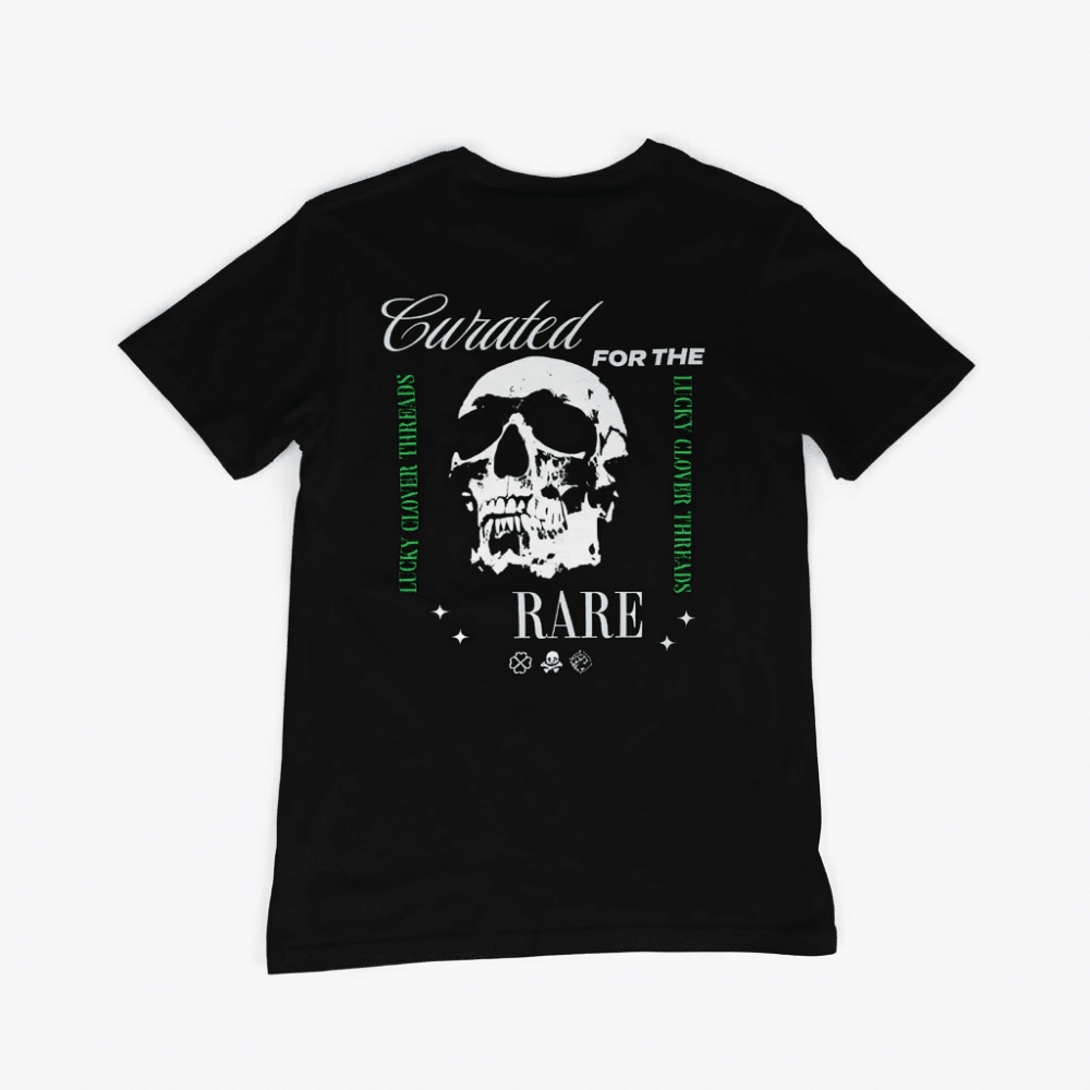 Lucky Clover Threads Men's Tee - Curated for the Rare Streetwear - Rugged Worn - in Feel - Lucky Clover Threads