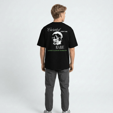 Lucky Clover Threads Men's Tee - Curated for the Rare Streetwear - Rugged Worn - in Feel - Lucky Clover Threads