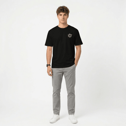Manufactured Luck Vintage Script T-Shirt - Lucky Clover Threads