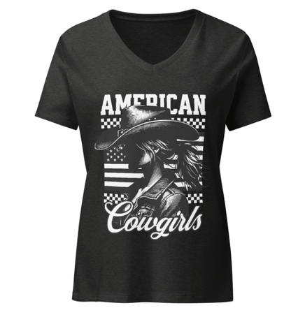 patriotic cowgirl shirt western american flag graphic tee