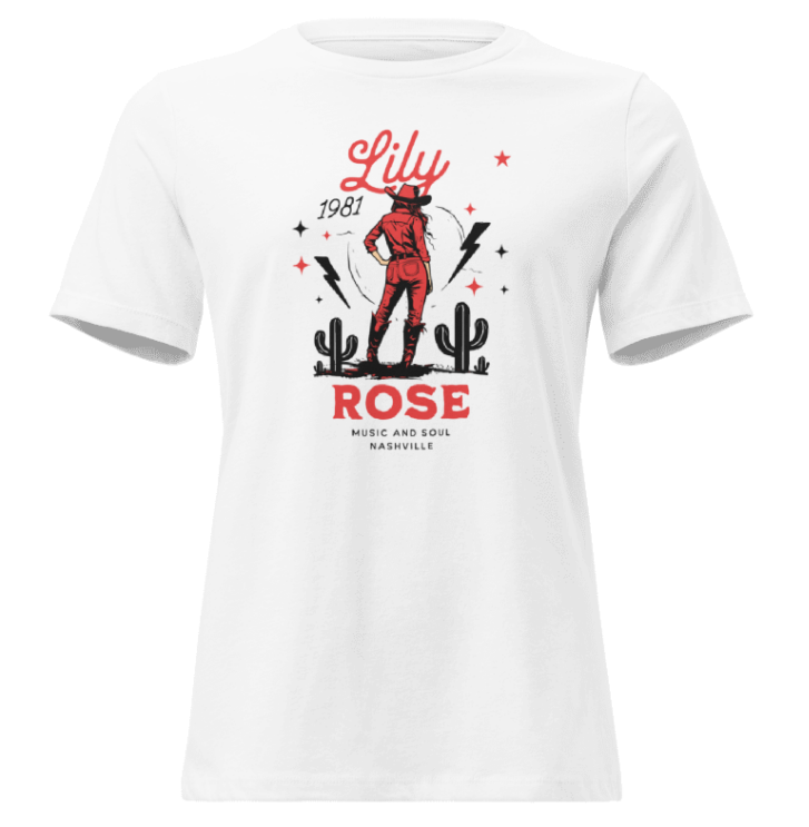 lily rose vintage concert tee