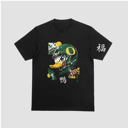 Oregon Ducks Manga Art Tee – Black