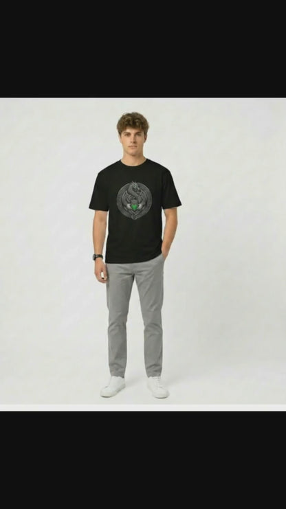 Celtic Dragon Claddagh T-Shirt