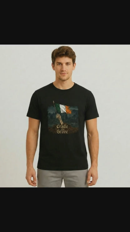 Cradle to the Grave Irish Pride T-Shirt
