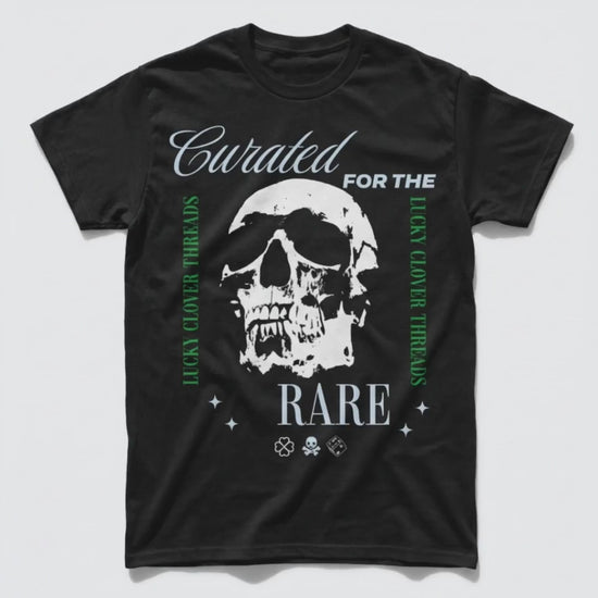 Curated for the Rare black t-shirt