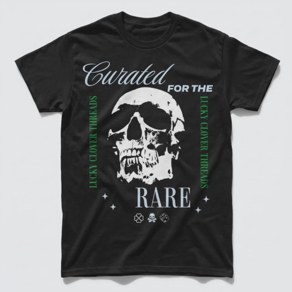 Curated for the Rare black t-shirt